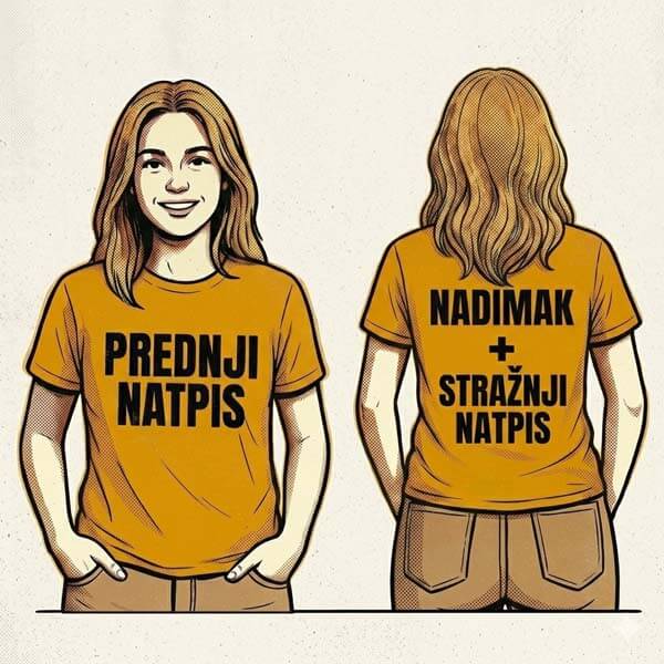 Maturantska majica s nadimkom